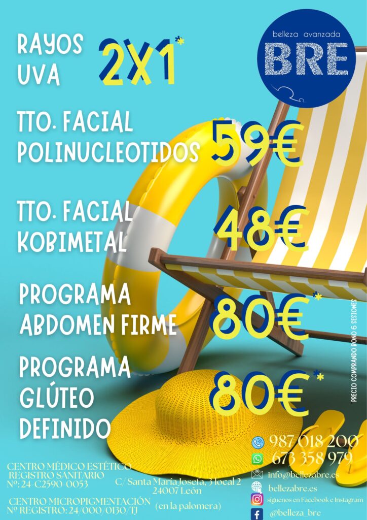 promociones sol, rayos, abdomen , gluteo